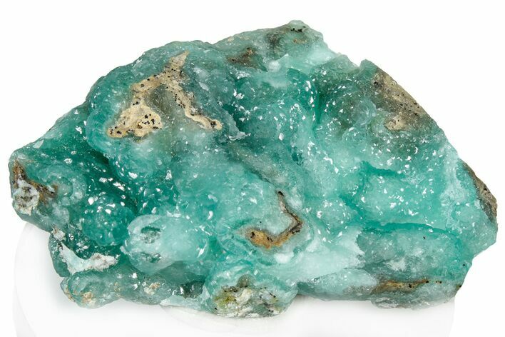 Sparkling Blue-Green Hemimorphite - Congo #304311